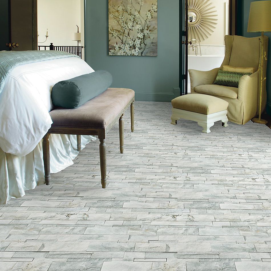 Shaw Floors Home Fn Gold Ceramic Firestone Split Face Bianco Venatino 00150_TG55D