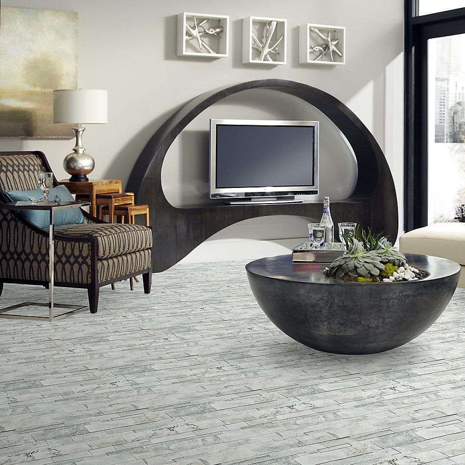 Shaw Floors Home Fn Gold Ceramic Firestone Split Face Bianco Venatino 00150_TG55D