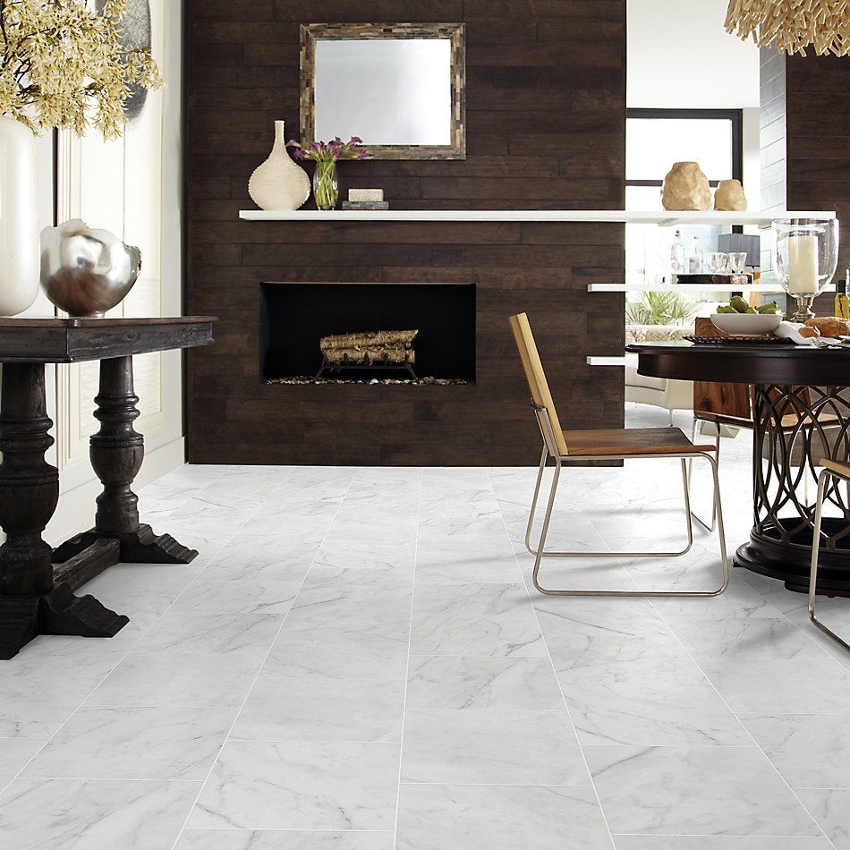 Shaw Floors Home Fn Gold Ceramic Altero 13×13 Carrara 00150_TG87C