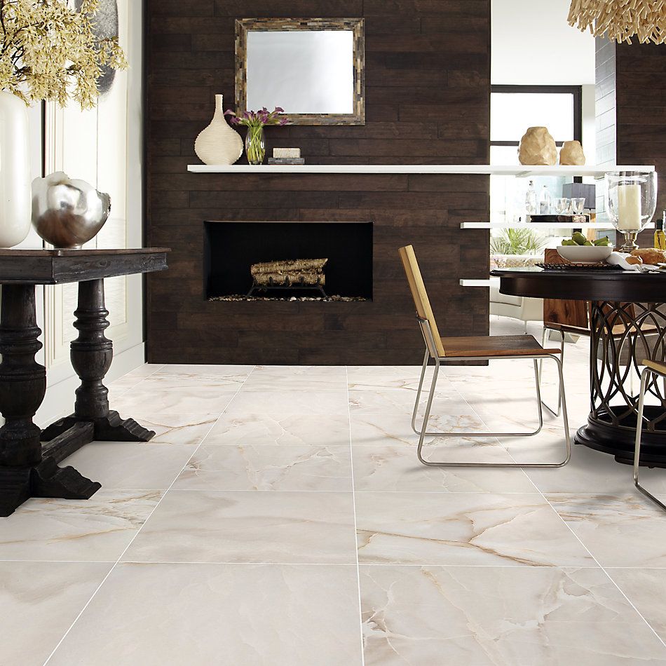 Shaw Floors Ceramic Solutions Gemstone 24×24 Matte Ivory 00152_335TS
