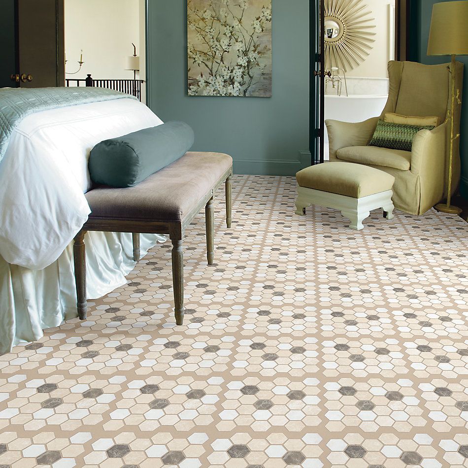 Shaw Floors Toll Brothers Ceramics Del Ray Hexagon Mosaic Ballast 00152_TLL26
