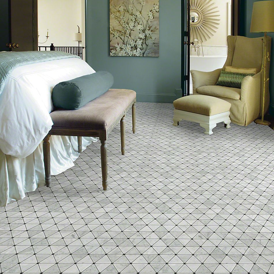 Shaw Floors Ceramic Solutions Chateau Tria W/D Bianco Carrara 00159_CS21X