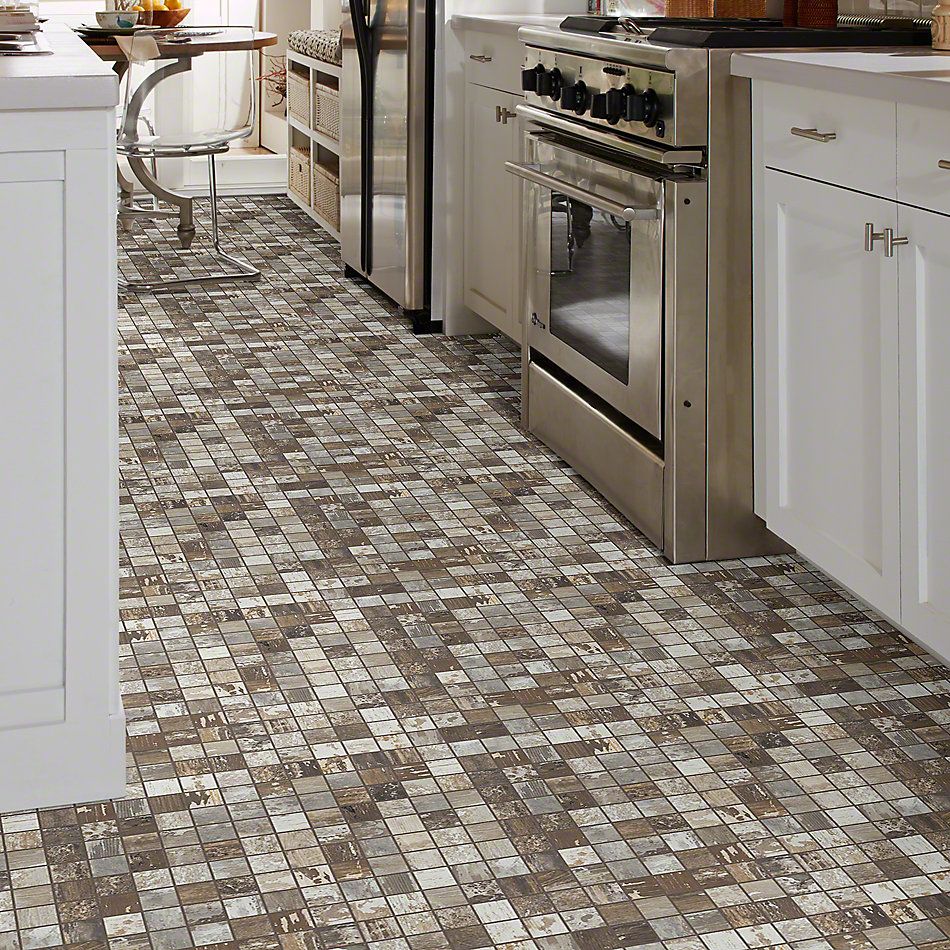 Shaw Floors Ceramic Solutions Timbered Mosaic Beech 00170_CS48X