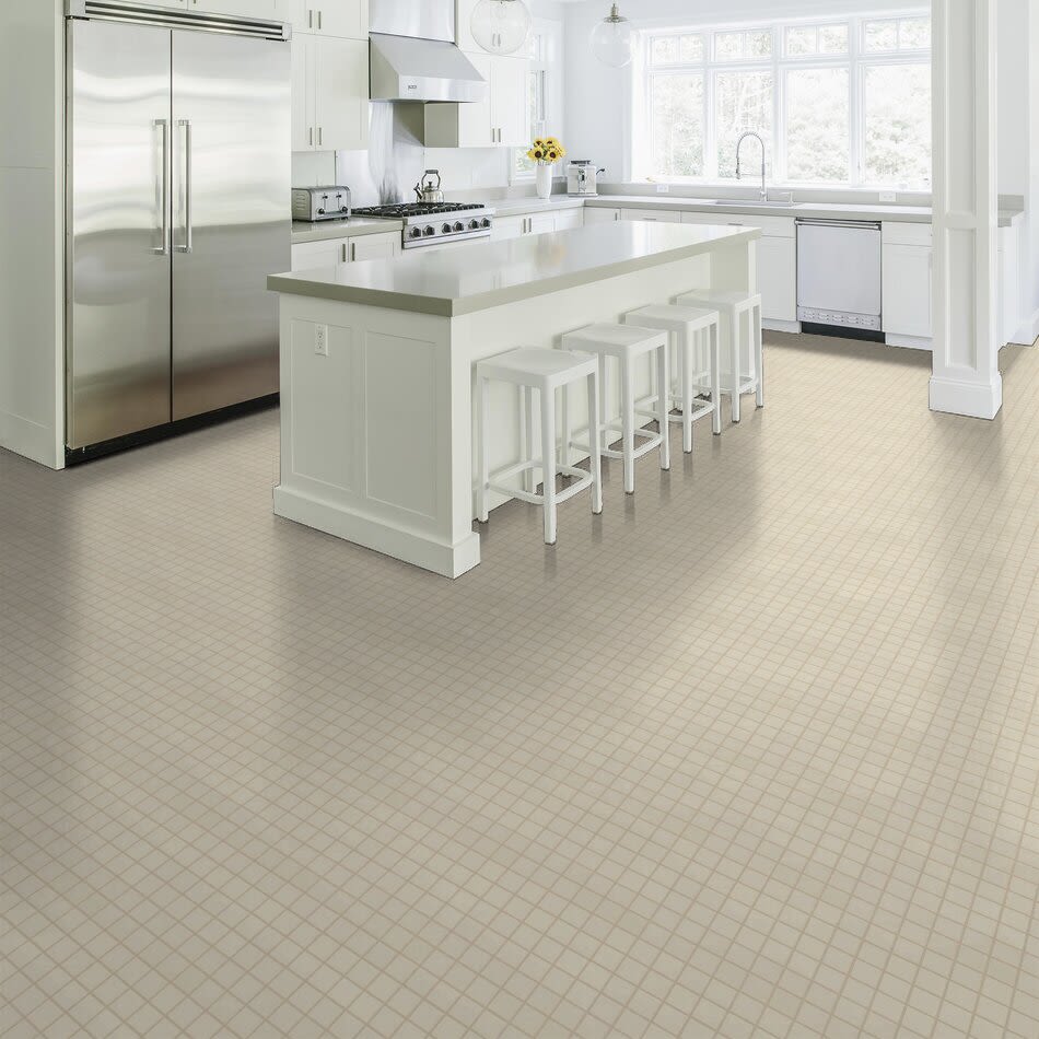 Shaw Floors Ceramic Solutions Elegance Mosaic Linen 00200_CS37L
