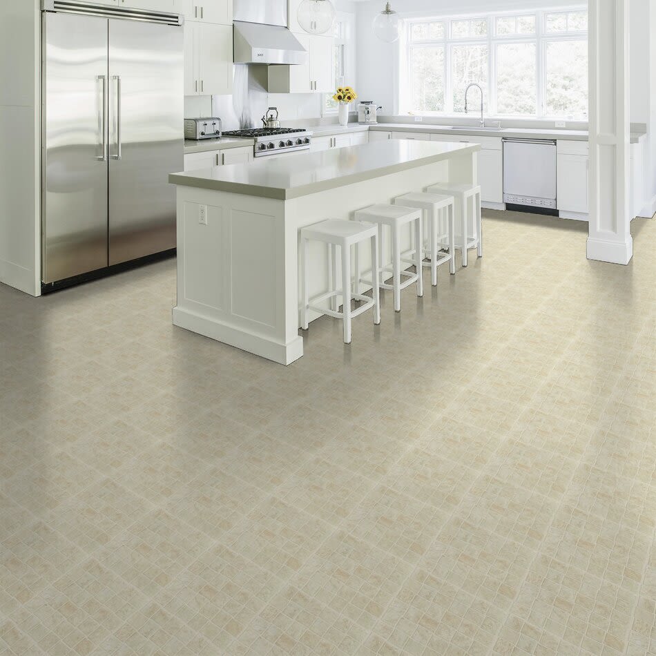 Shaw Floors Home Fn Gold Ceramic Stonehenge Basketweave Mosaic Allure 00200_TGK07
