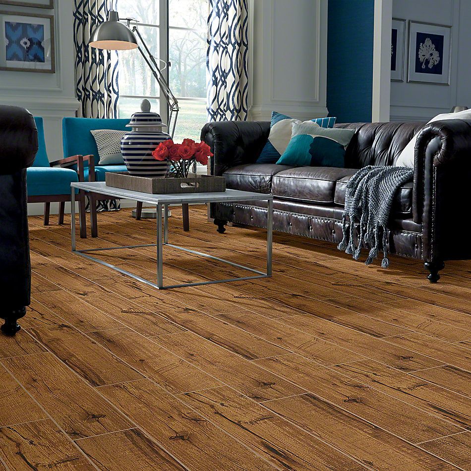 Shaw Floors Ceramic Solutions Fired Hickory 6×36 Spicebark 00220_CS37M