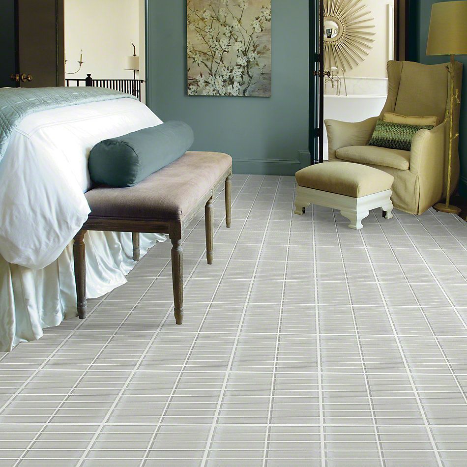 Shaw Floors Ceramic Solutions Cardinal Stacked Glass Mosaic Mist 00250_CS20Z