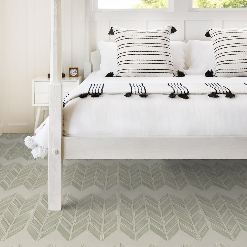 Shaw Floors Home Fn Gold Ceramic Geoscapes Chevron Taupe 00250_TG46C