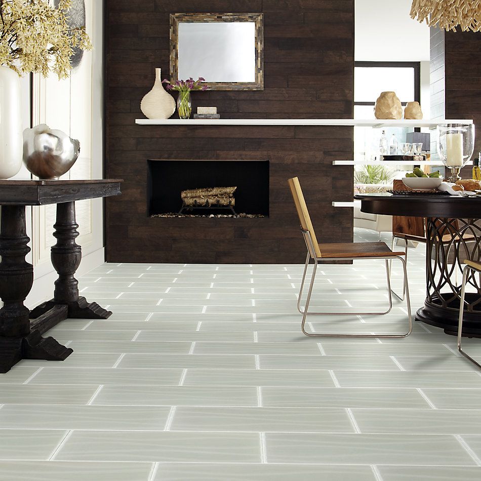 Shaw Floors Toll Brothers Ceramics Principal 8x24tidal Glass Tile Mist 00250_TL77B