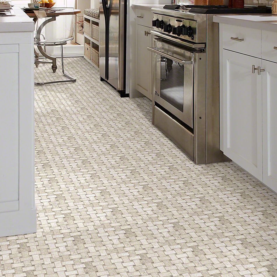 Shaw Floors Ceramic Solutions Boca Basketweave Mosaic Harbor 00255_CS80K