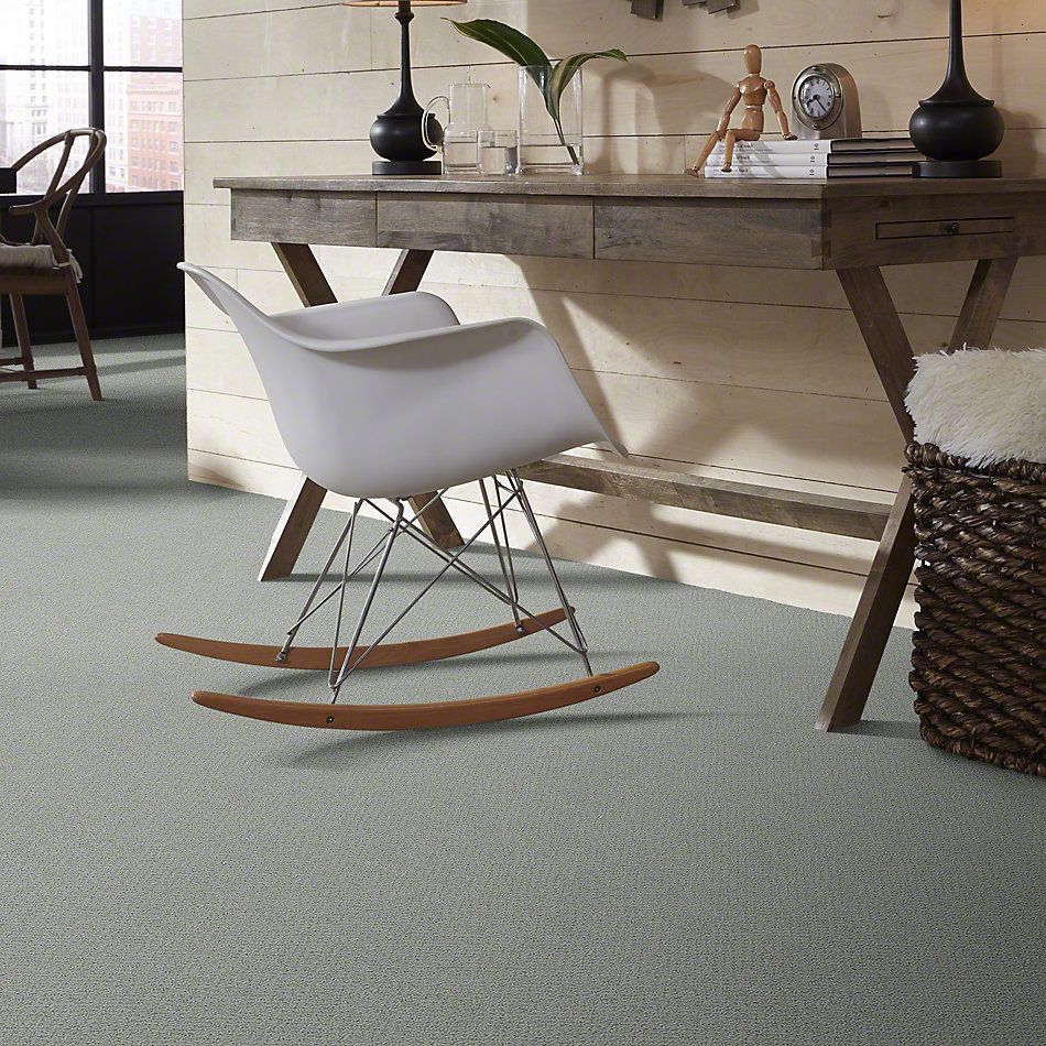 Shaw Floors Truly Relaxed Loop Silver Sage 00350_E0657