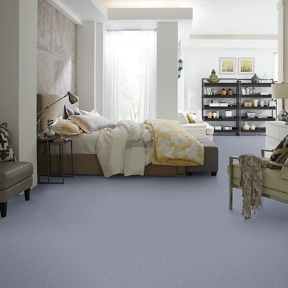 Shaw Floors Anso Premier Dealer Great Effect I 15′ Blue Suede 00400_Q4328