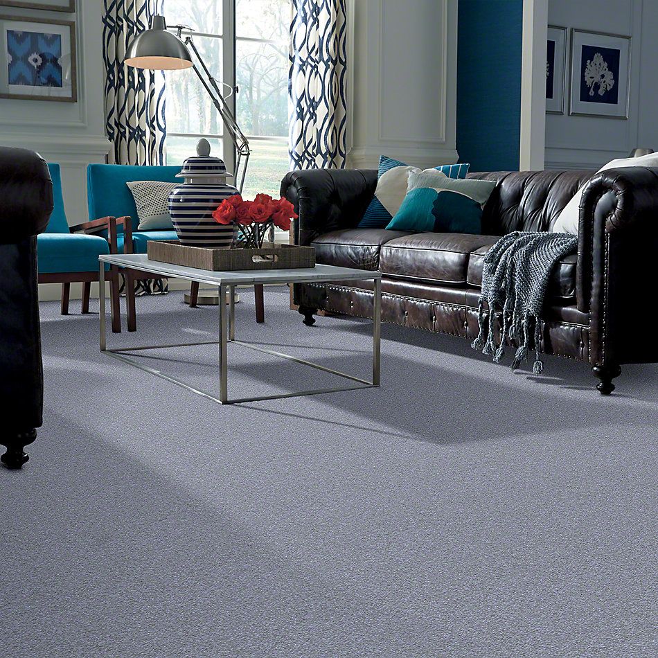 Shaw Floors Anso Premier Dealer Great Effect III 12′ Blue Suede 00400_Q4331