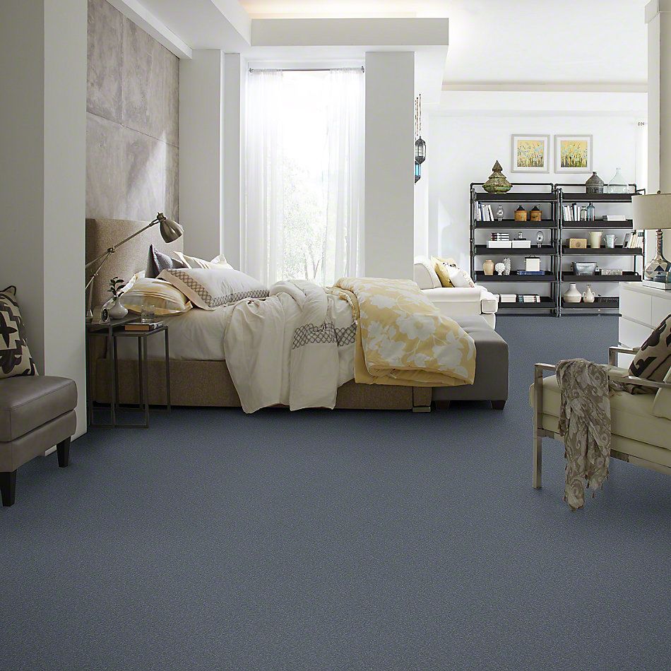 Shaw Floors Shaw Design Center Sweet Valley I 12′ Blue Suede 00400_QC420