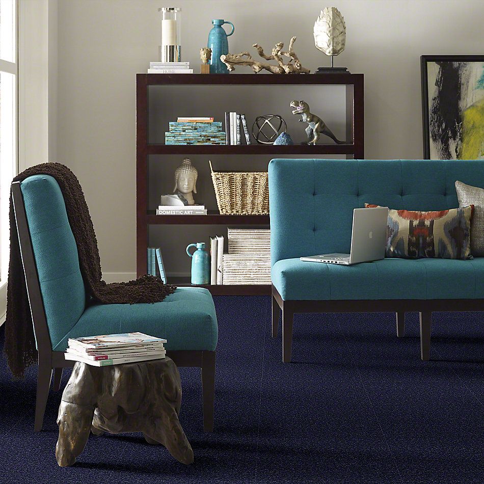 Shaw Floors Couture’ Collection Ultimate Expression 12′ Indigo 00404_19698