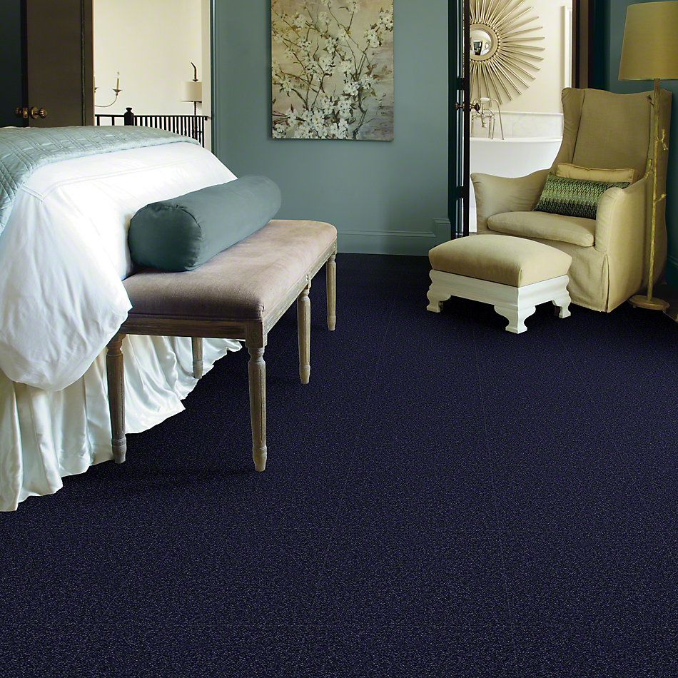 Shaw Floors Queen Sandy Hollow II 12′ Indigo 00404_Q4275