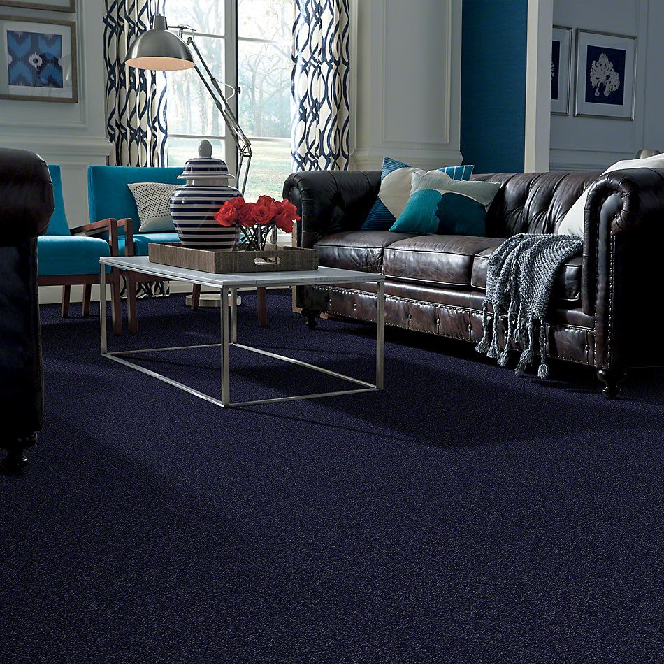 Shaw Floors Queen Sandy Hollow II 12′ Indigo 00404_Q4275