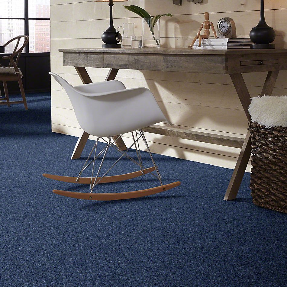 Shaw Floors Caress By Shaw Quiet Comfort Classic Iv True Blue 00423_CCB99
