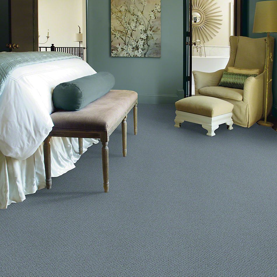 Shaw Floors Truly Relaxed Loop Old Blue Eyes 00450_E0657