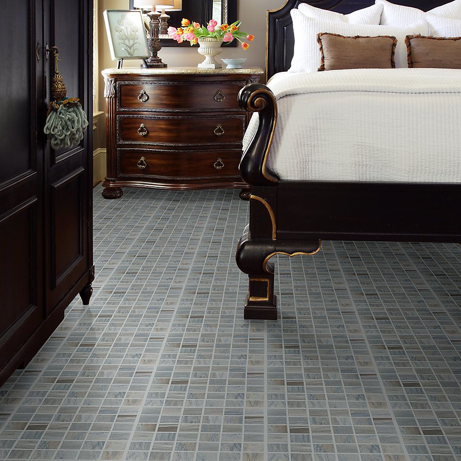 Shaw Floors Home Fn Gold Ceramic Tide Water Mosaic Azul 00450_TG76C