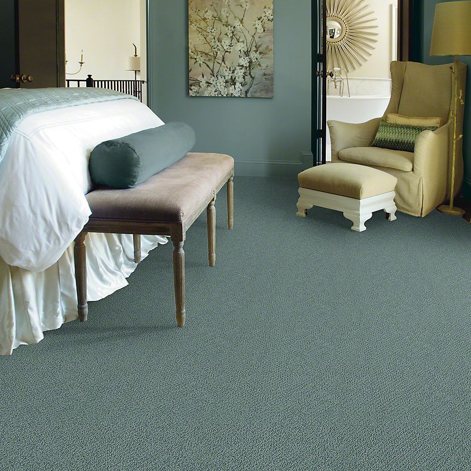 Shaw Floors Shaw Design Center True Reflections Loop Washed Turquoise 00453_5C782