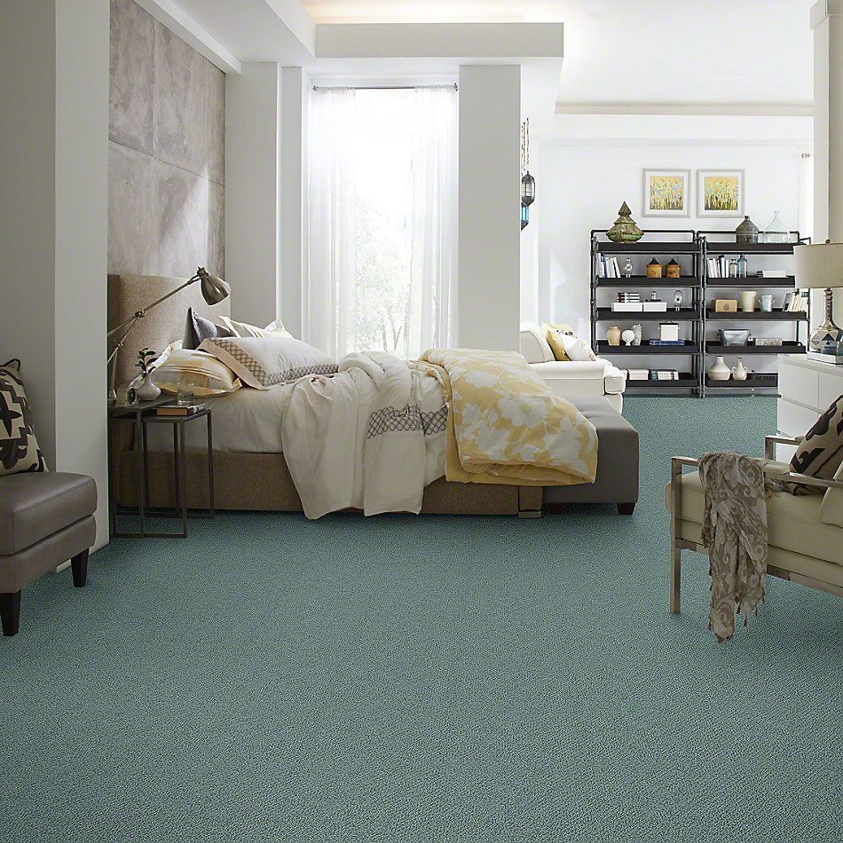 Shaw Floors SFA Artist View Loop Washed Turquoise 00453_EA566