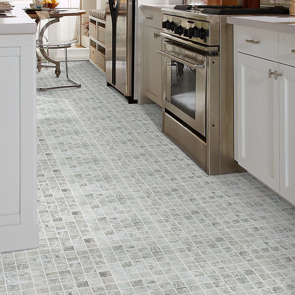 Shaw Floors Ceramic Solutions Stonework Mosaic Grey 00500_263TS