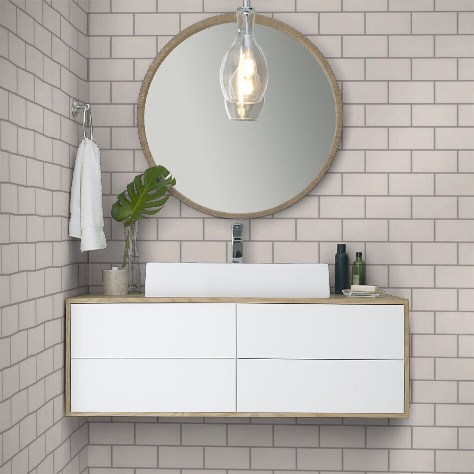 Shaw Floors Ceramic Solutions Elegance 3×6 Gloss Warm Grey 00500_304TS