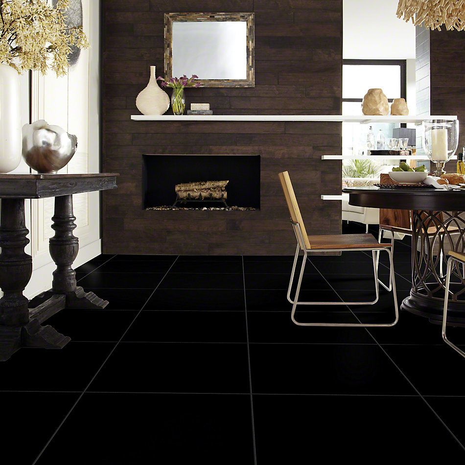 Shaw Floors Ceramic Solutions Diva 24×24 Plsh Black 00500_CS05V