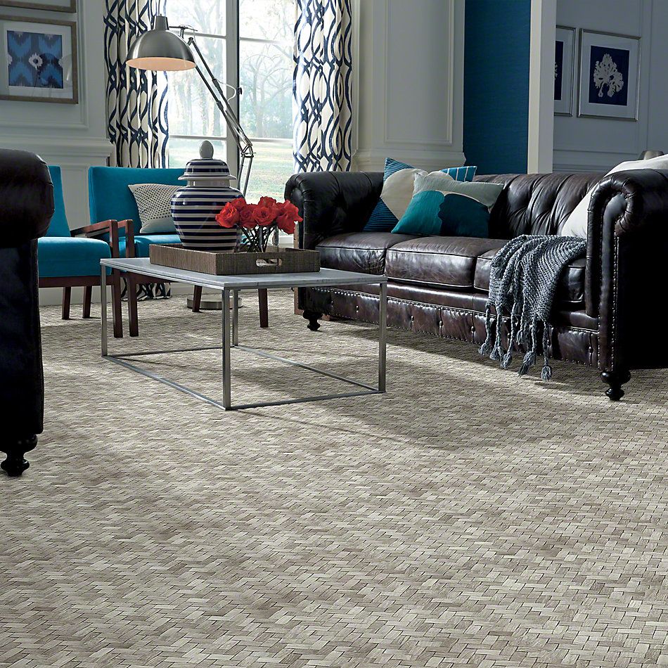 Shaw Floors Ceramic Solutions Chateau Woven Mosaic Rockwood 00500_CS25X