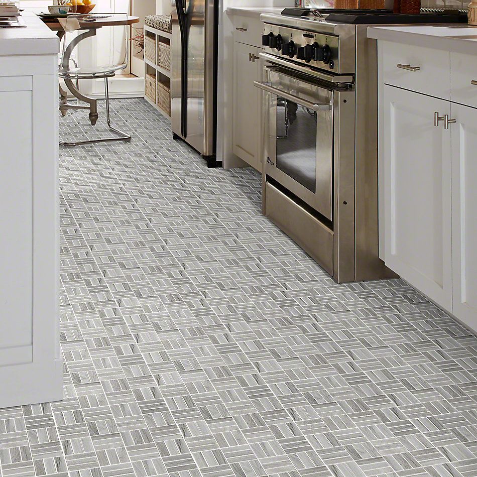 Shaw Floors Ceramic Solutions Voyage Mosaic Grey 00500_CS59Q