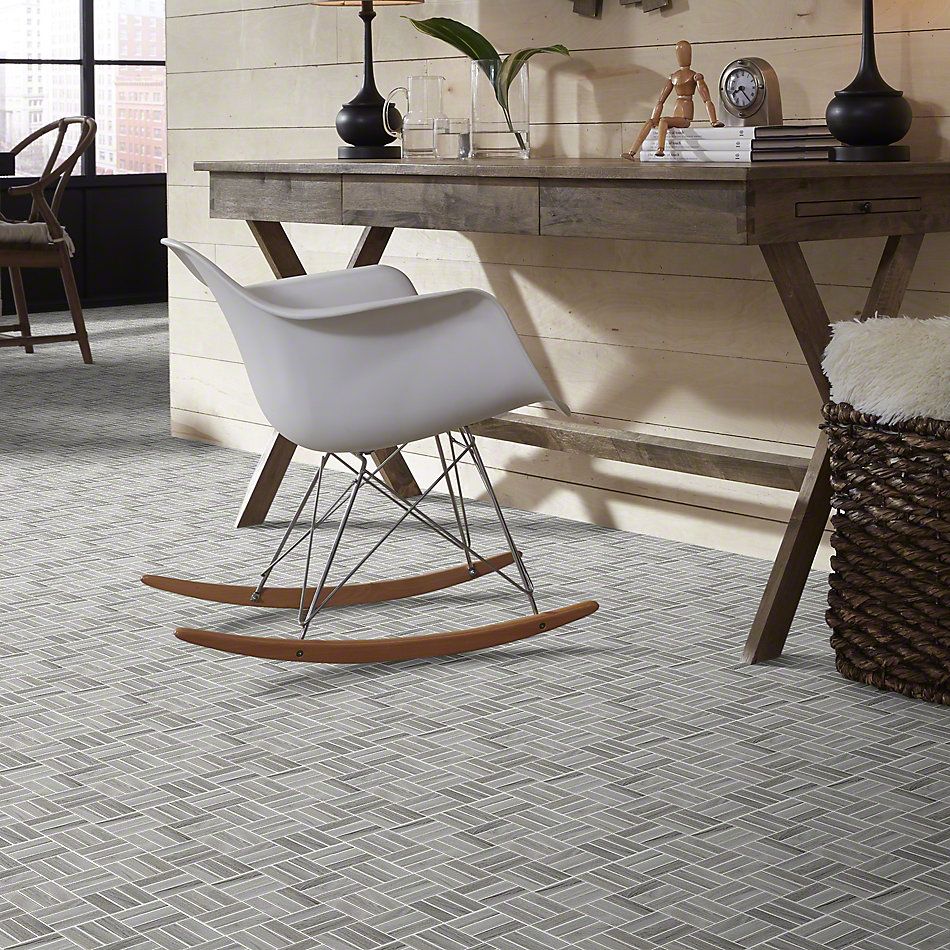 Shaw Floors Ceramic Solutions Voyage Mosaic Grey 00500_CS59Q