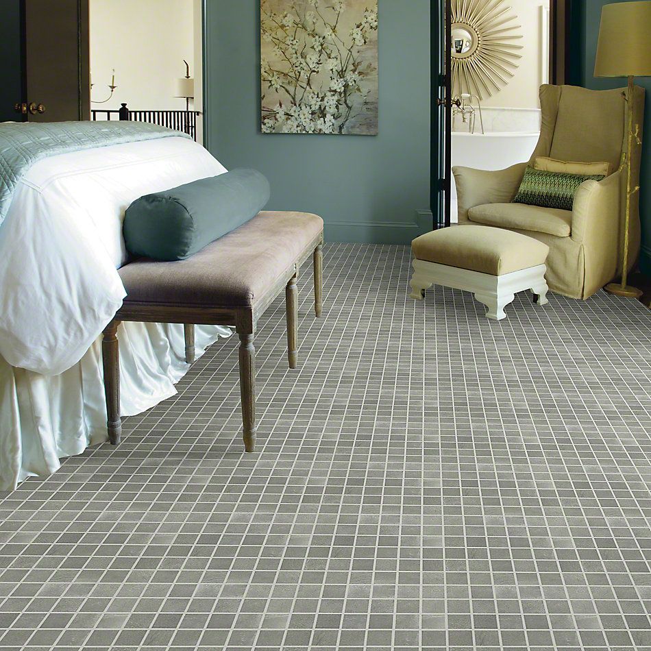 Shaw Floors Ceramic Solutions Courtside Mosaic Taupe 00500_CS83Q