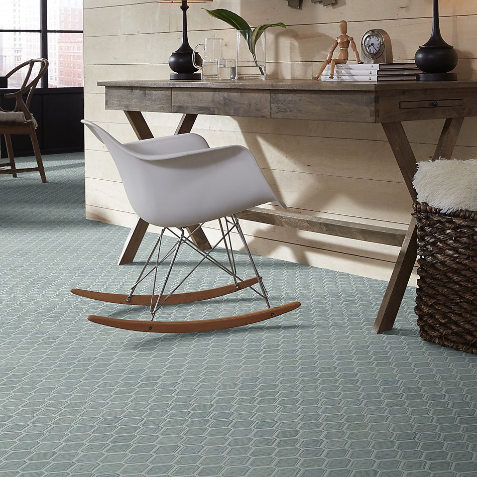 Shaw Floors Home Fn Gold Ceramic Geoscapes Diamond Light Grey 00500_TGJ79