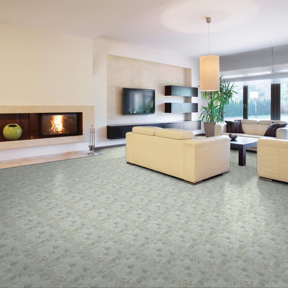 Shaw Floors Home Fn Gold Ceramic Stonehenge Basketweave Mosaic Stella 00500_TGK07