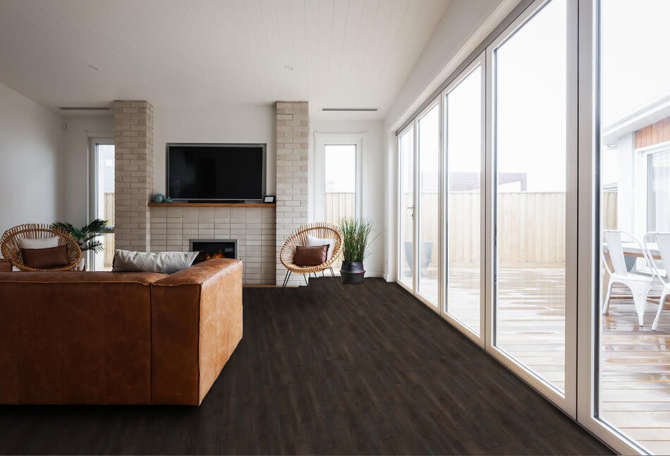 Shaw Floors Carpets Plus Hardwood Destination Chiseled Hickory  Mixed Granite 00510_CH889