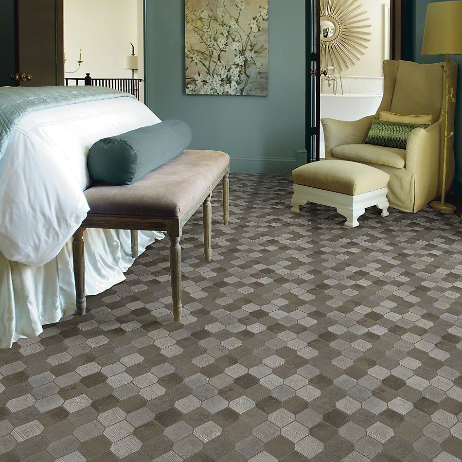 Shaw Floors Ceramic Solutions Boca Stretch Hex Foussana Gray 00530_CS26X