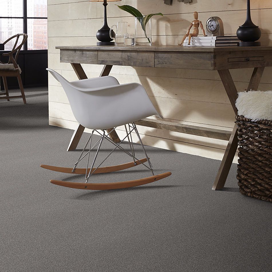 Shaw Floors Caress By Shaw Cozy Harbor II Grounded Gray 00536_CC79B