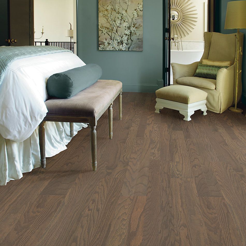 Shop Shaw Floors Home Fn Gold Hardwood Rosebrooke Oak Weathered 00543 Hw515 Hardwood Flooring Leaf Floor Covering