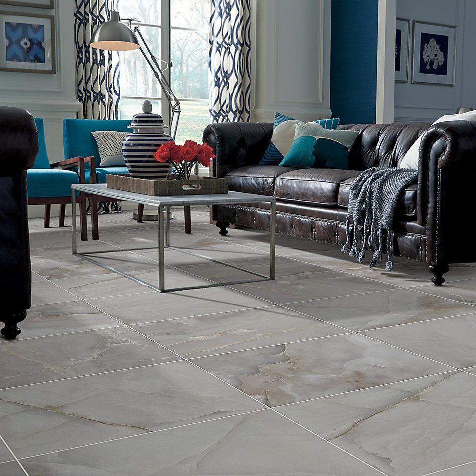 Shaw Floors Ceramic Solutions Gemstone 24×24 Polished Dark Grey 00550_336TS