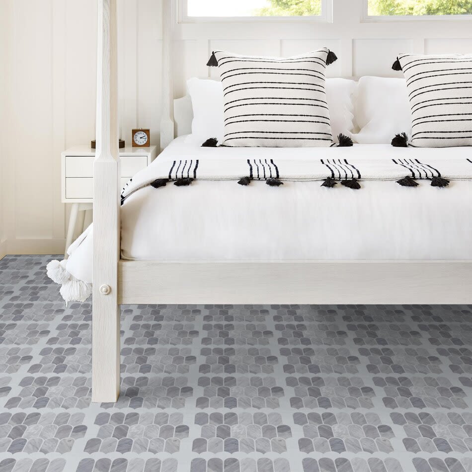 Shaw Floors Ceramic Solutions Chateau Cathedral Mosaic Bardiglio Cloud 00555_381TS