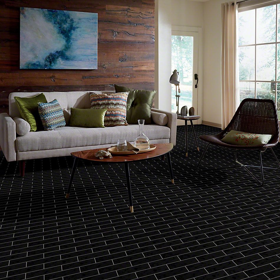 Shaw Floors Ceramic Solutions Geoscapes 3×6 Wall Black 00555_CS01W