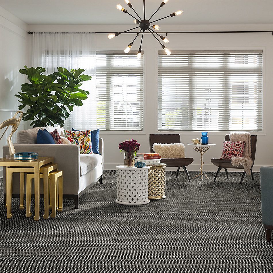 Shaw Floors Home Fn Gold Ceramic Estate Herringbone Mosaic Urban Grey 00570_TGN88