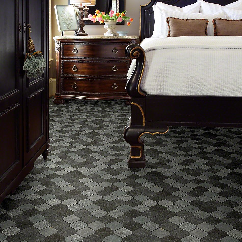 Shaw Floors Ceramic Solutions Boca Stretch Hex Milly Gray 00590_CS26X