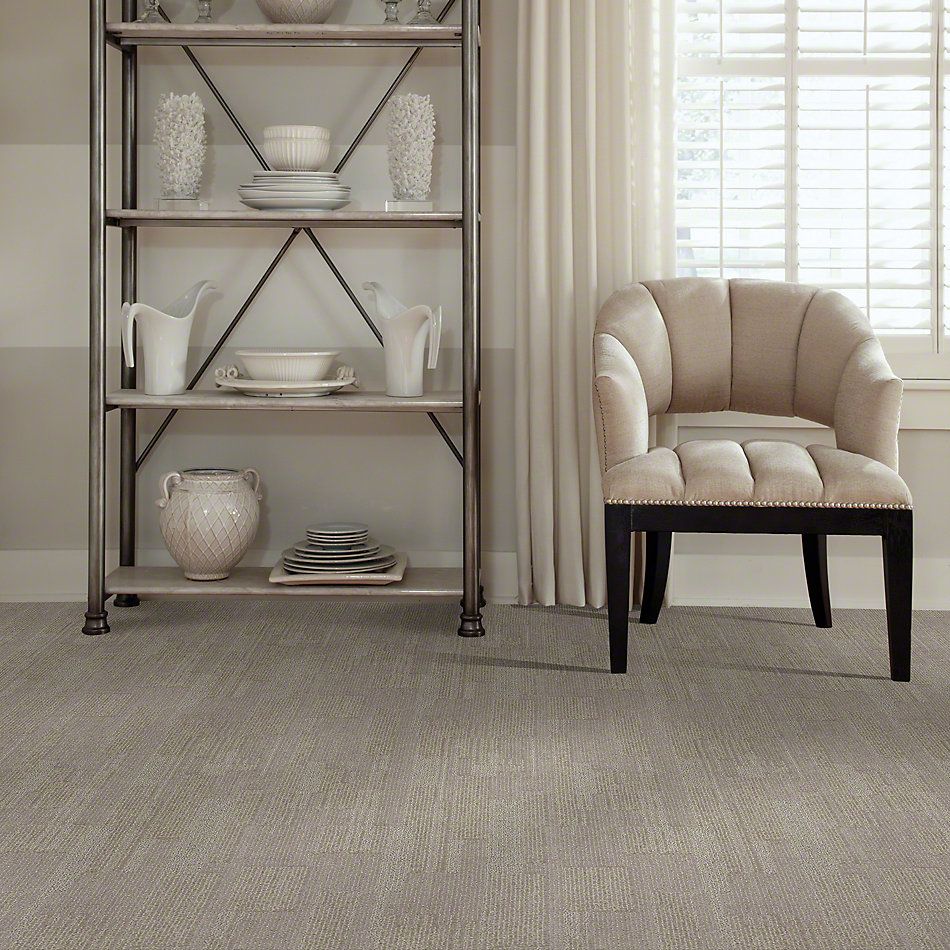 Shop Shaw Floors Good Timing Taupe Stone 00590_E0918 Carpet Carefree