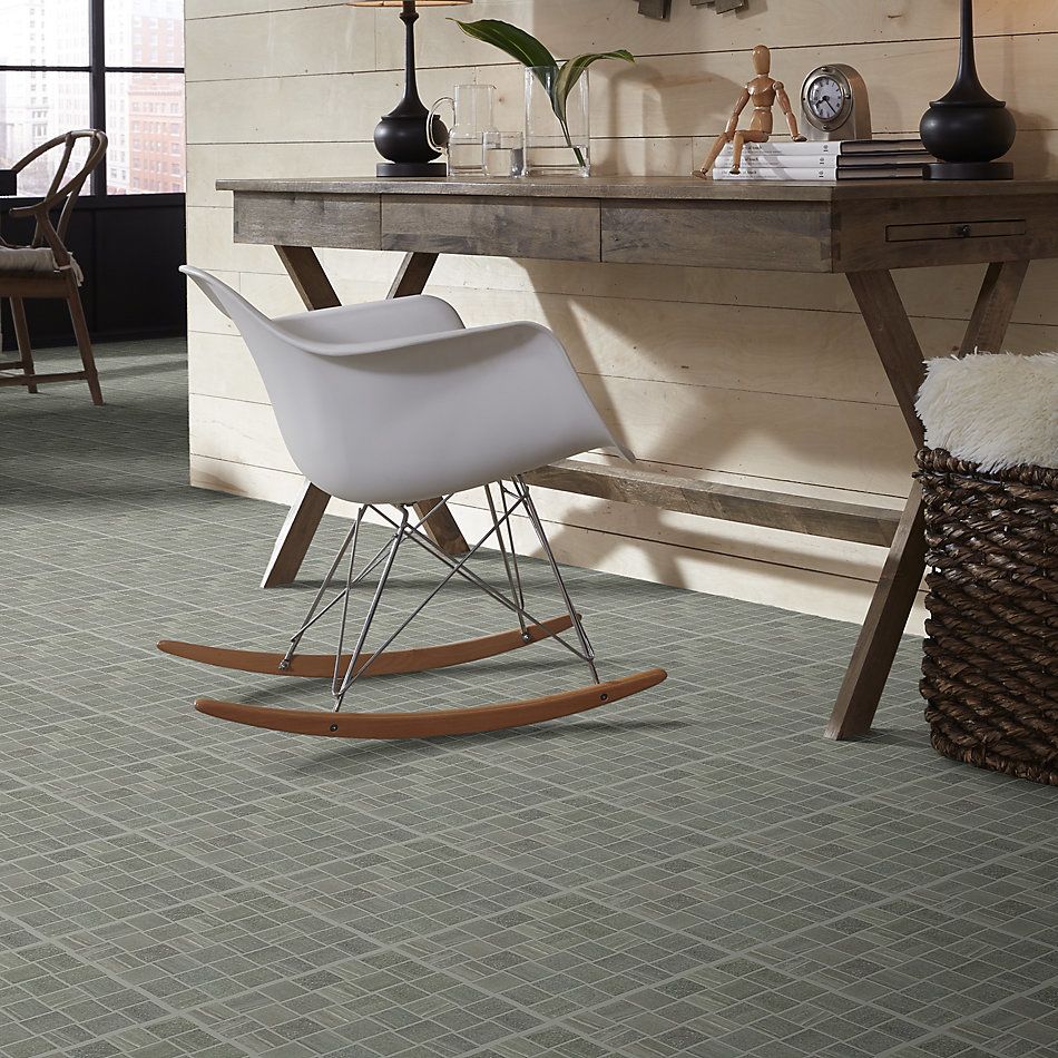 Shaw Floors SFA Origin Basketweave Mosaic Carbon 00590_SA935