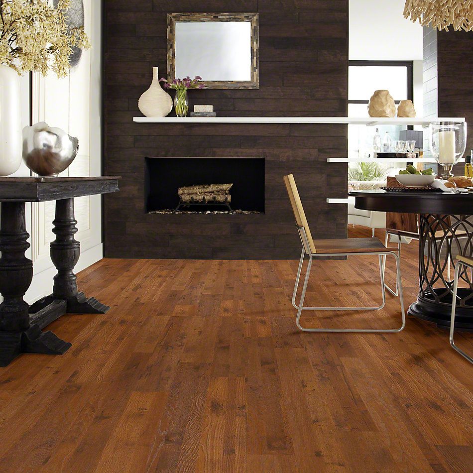 Shop Shaw Floors Versalock Laminate Riverdale Hickory Tellico Hickory 00617 Sl300 Laminate Flooring Boyer S Floor Covering