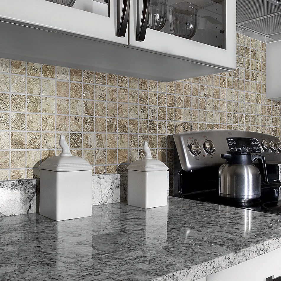 Shaw Floors Ceramic Solutions Stonework Mosaic Brown 00700_263TS