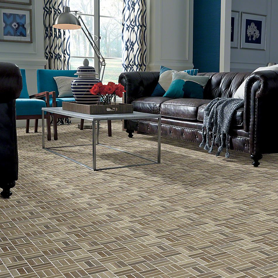 Shaw Floors Ceramic Solutions Independence Mosaic Walnut 00700_CS60Q