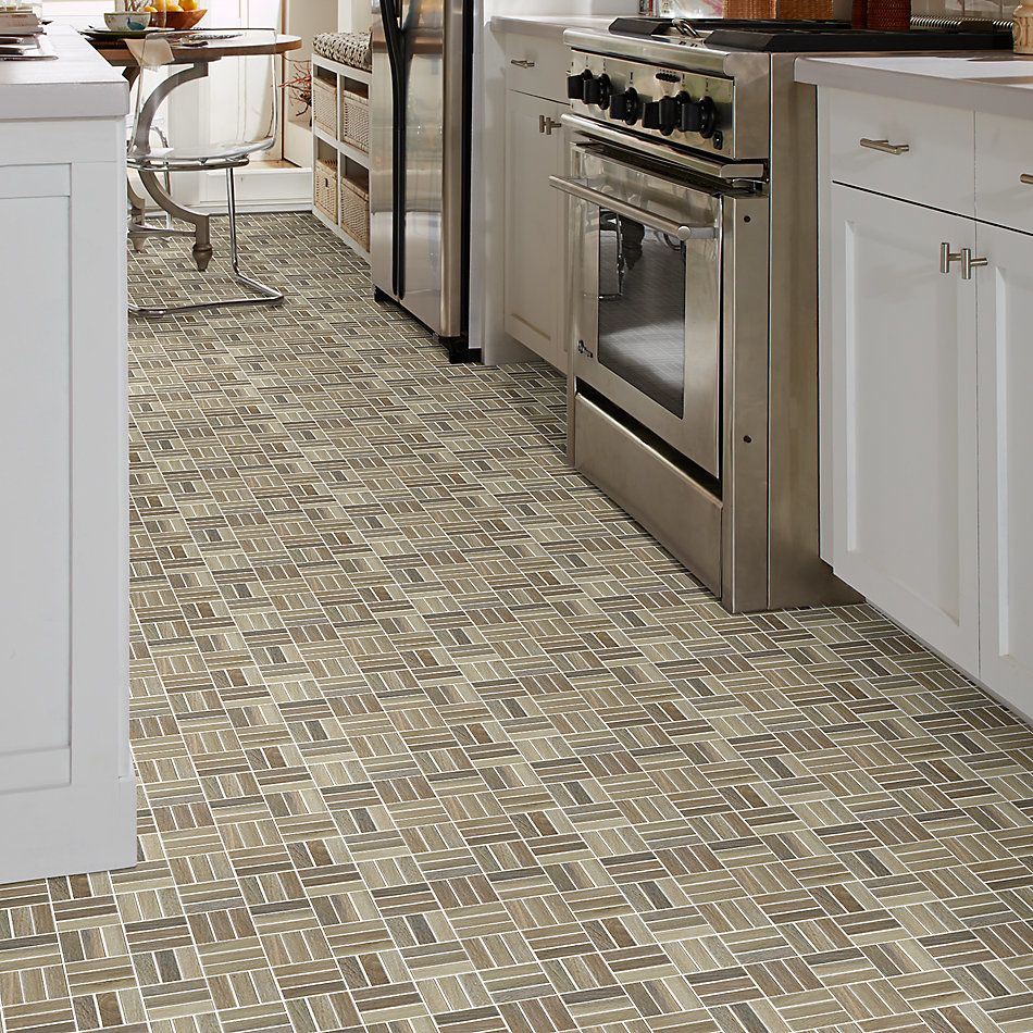 Shaw Floors Home Fn Gold Ceramic Revolution Mosaic Walnut 00700_TGJ71